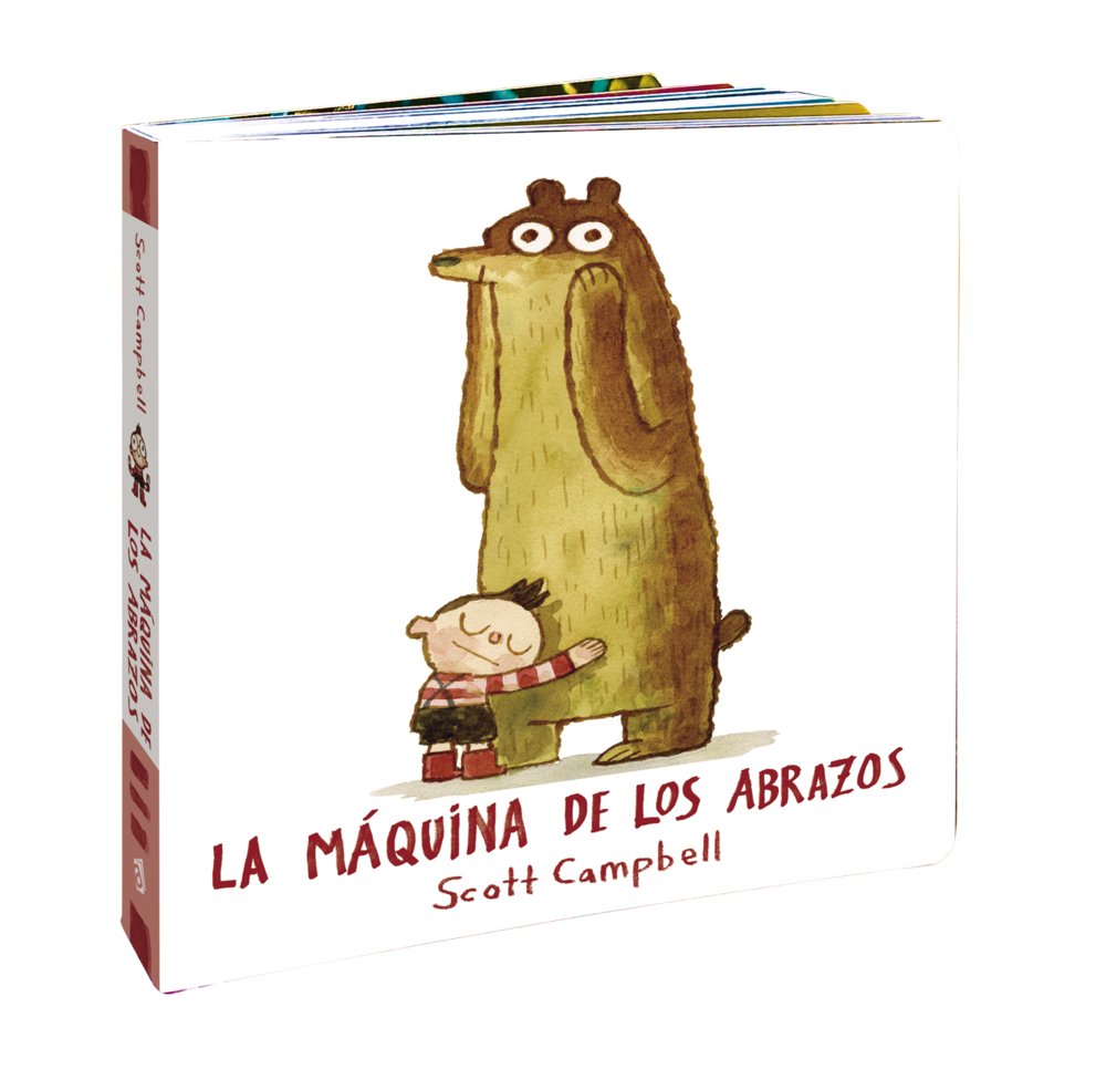 MAQUINA DE LOS ABRAZOS, LA - ED.CARTONE, de CAMPBELL, SCOTT | portada del libro