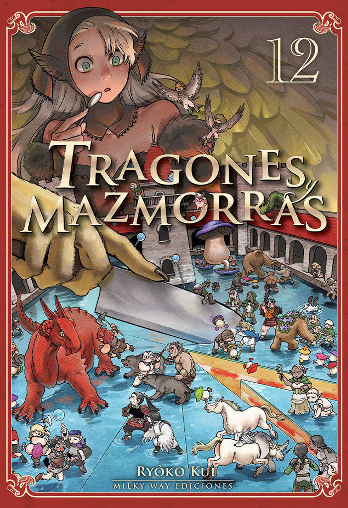 TRAGONES Y MAZMORRAS 12, de Kui, Ryôko | portada del libro