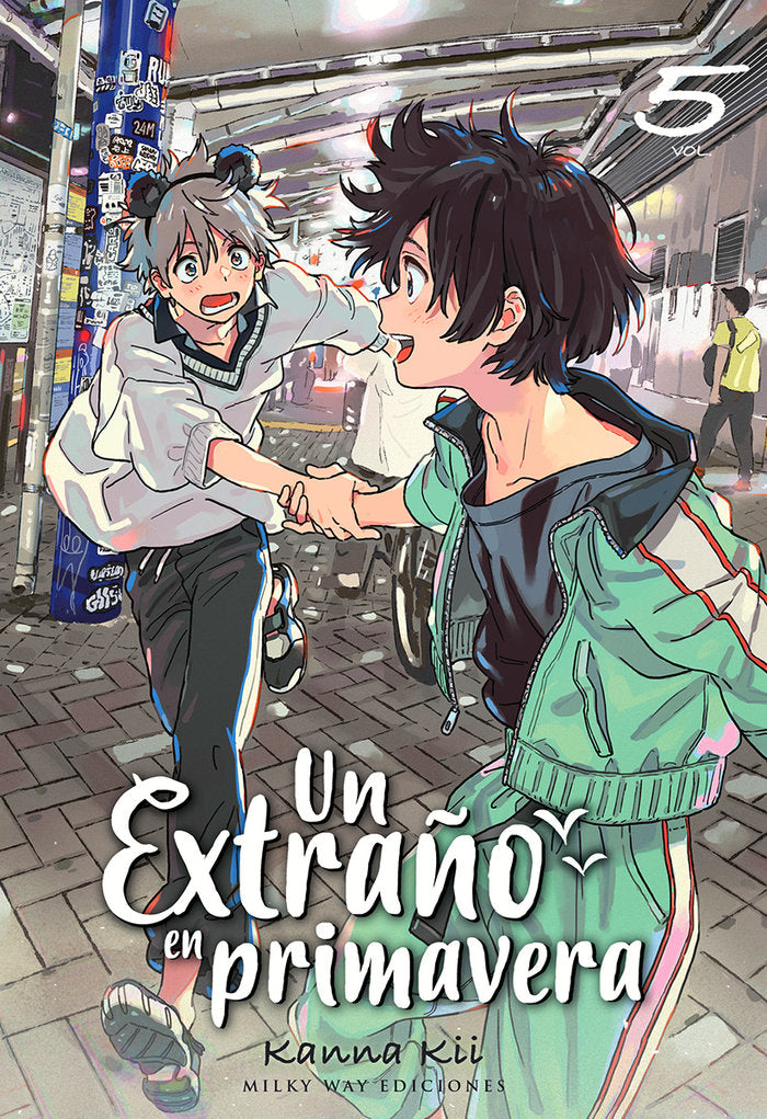 UN EXTRAÑO EN PRIMAVERA 5, de Kii, Kanna | portada del libro