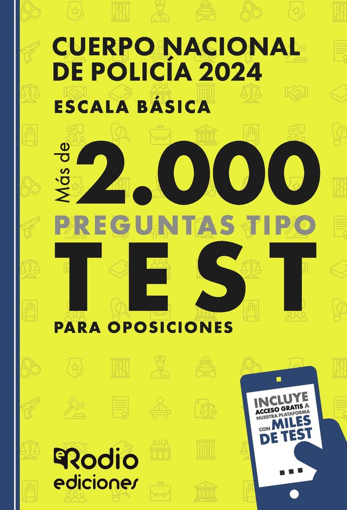 CUERPO NACIONAL DE POLICIA 2025. ESCALA BASICA, de Ortega Palop, Miguel Angel | portada del libro