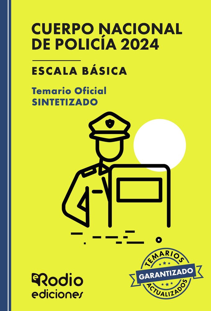 CUERPO NACIONAL DE POLICIA 2025. ESCALA BASICA, de Ortega Palop, Miguel Angel | portada del libro