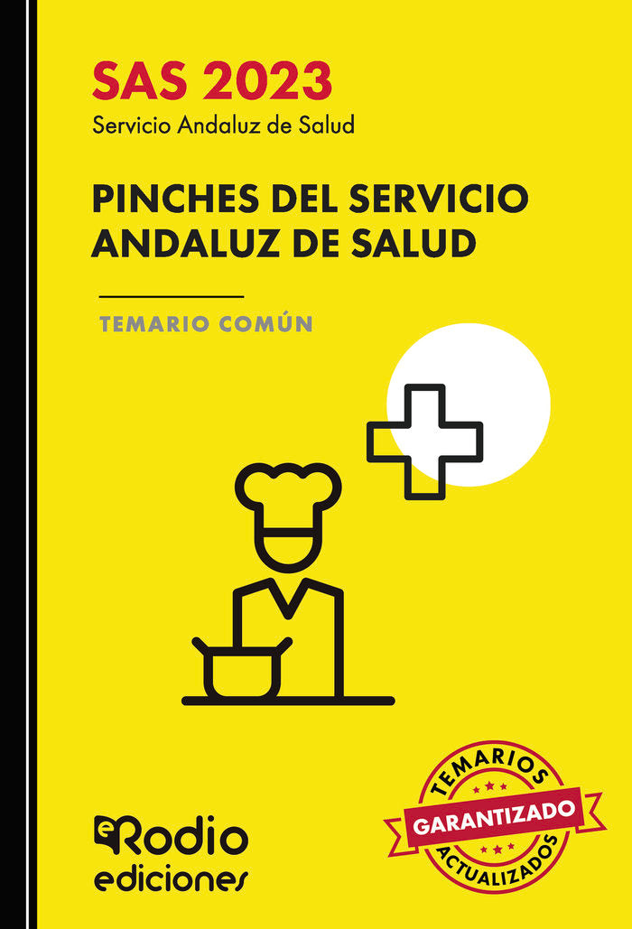 PINCHES DEL SERVICIO ANDALUZ DE SALUD. TEMARIO COM, de JOSE LUIS DE ISLA SOLER | portada del libro