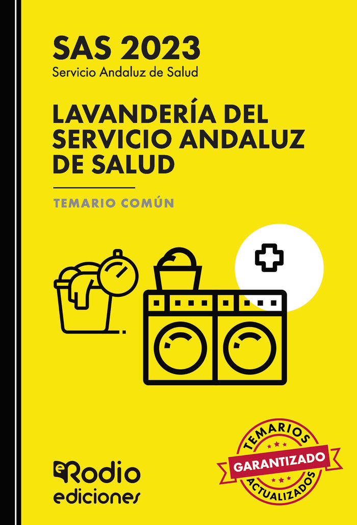 LAVANDERIA DEL SERVICIO ANDALUZ DE SALUD. TEMARIO, de JOSE LUIS DE ISLA SOLER | portada del libro