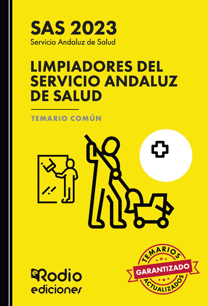 LIMPIADORES DEL SERVICIO ANDALUZ DE SALUD. TEMARIO, de JOSE LUIS DE ISLA SOLER | portada del libro