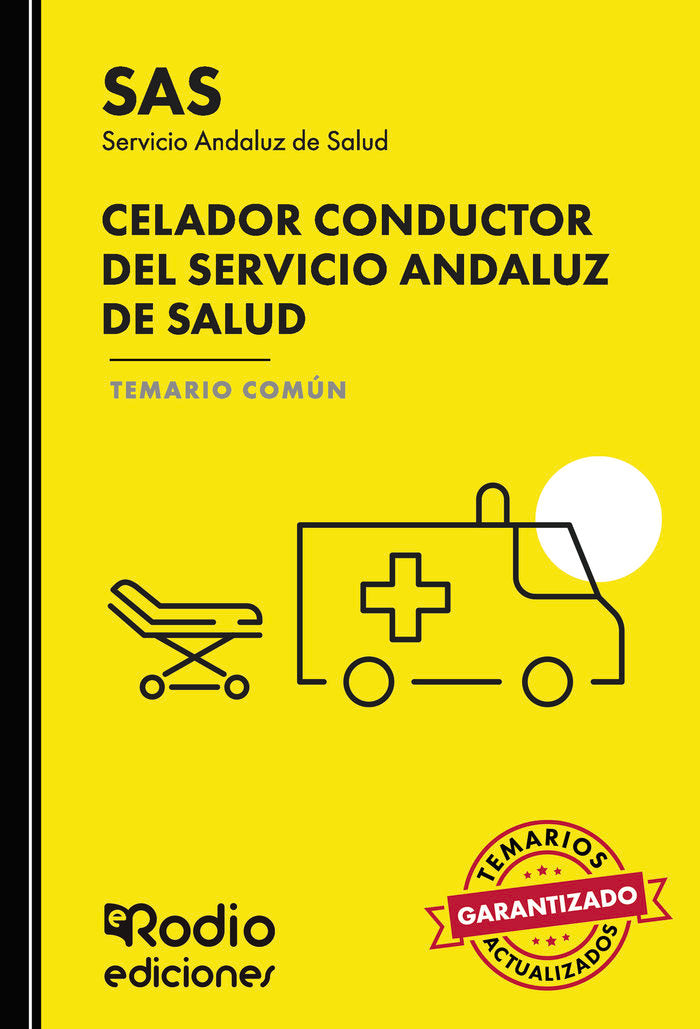 CELADOR CONDUCTOR DEL SERVICIO ANDALUZ DE SALUD. T, de JOSE LUIS DE ISLA SOLER | portada del libro