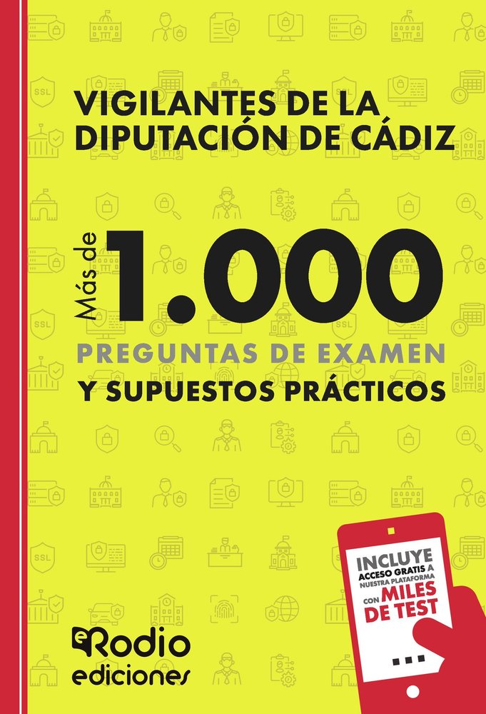 VIGILANTES DE LA DIPUTACION DE CADIZ. MAS DE 1.000, de EDICIONES RODIO RODIO | portada del libro