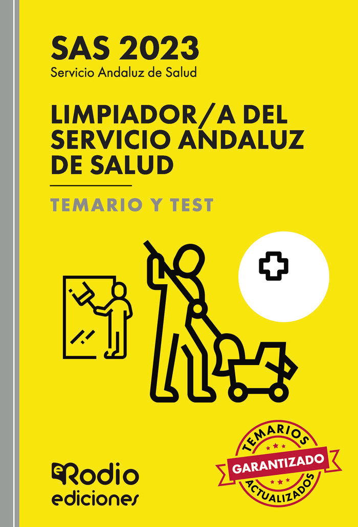 LIMPIADOR/A DEL SERVICIO ANDALUZ DE SALUD. TEMARIO, de EDICIONES RODIO RODIO | portada del libro