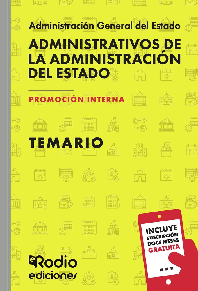 ADMINISTRATIVOS DE LA ADMINISTRACION DEL ESTADO. P, de EDICIONES RODIO RODIO | portada del libro