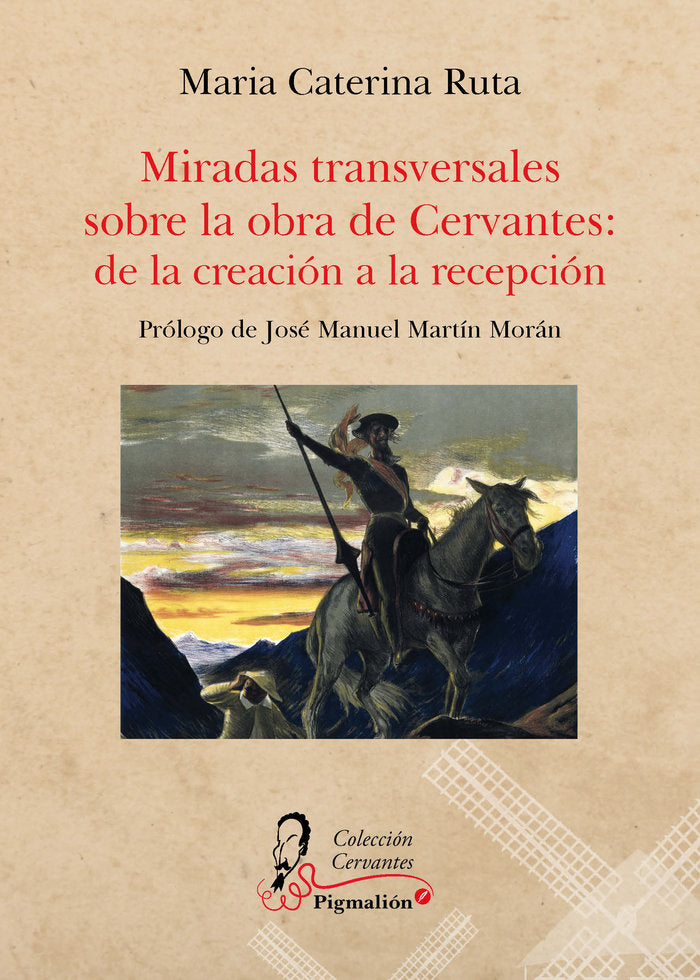 MIRADAS TRANSVERSALES SOBRE LA OBRA DE CERVANTES, de Ruta, Maria Caterina | portada del libro