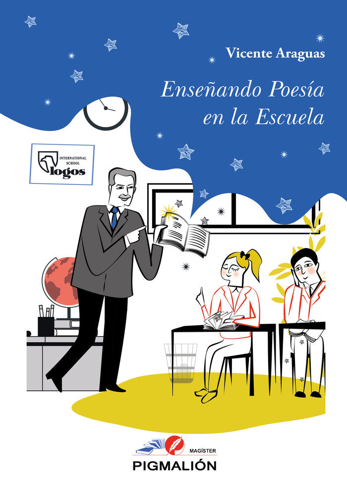 ENSEÑANDO POESÍA EN LA ESCUELA, de Araguas, Vicente | portada del libro