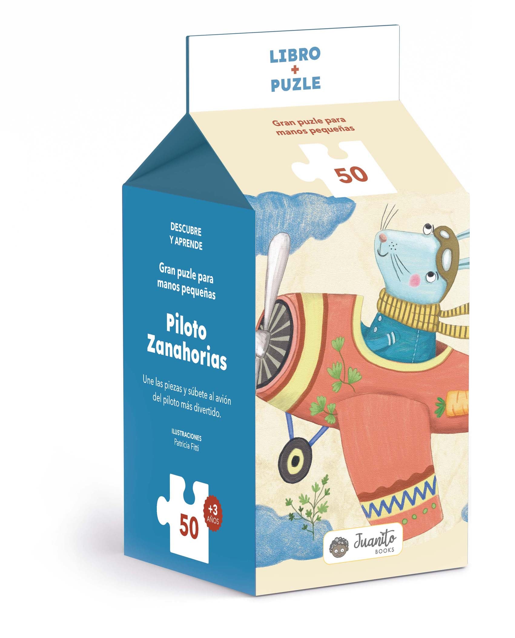 PILOTO ZANAHORIAS, de FITTI | portada del libro