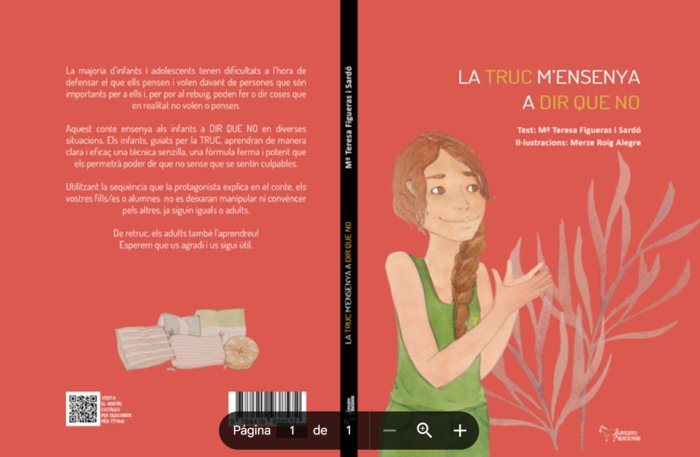LA TRUC M'ENSENYA A DIR QUE NO, de FIGUERAS I SARDO, MARIA TERESA | portada del libro