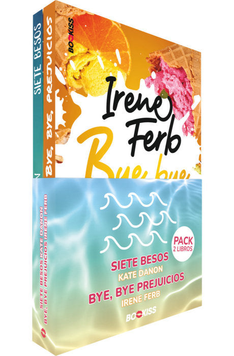 PACK SIETE BESOS BYE, BYE, PREJUICIOS, de DANON, KATE | portada del libro