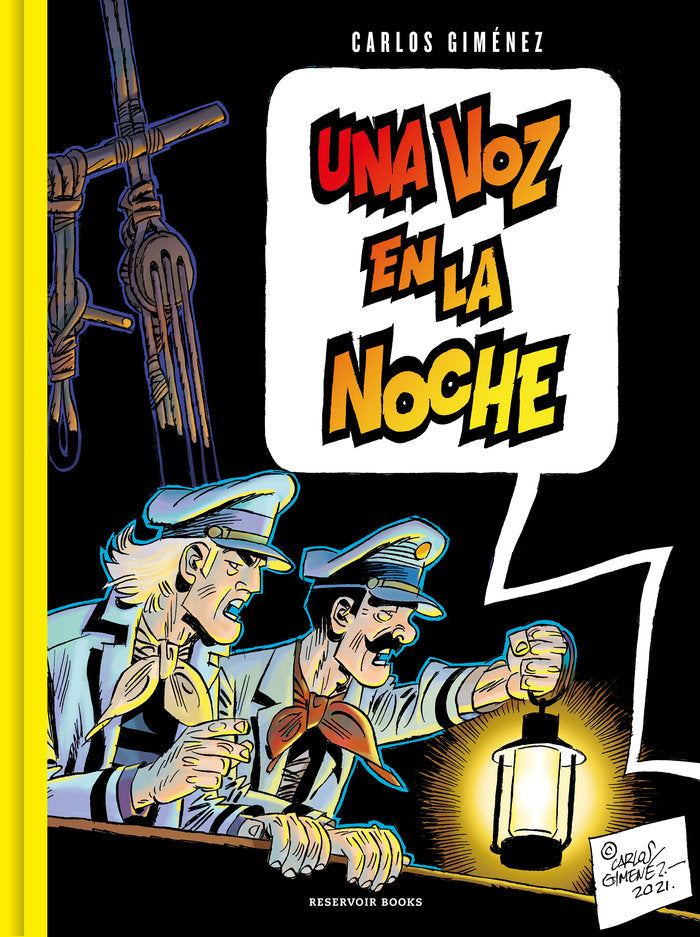 Una voz en la noche, de CARLOS GIMENEZ | portada del libro