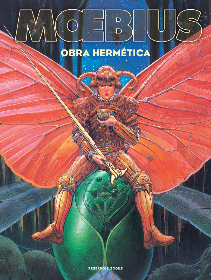 OBRA HERMETICA, de MOEBIUS | portada del libro