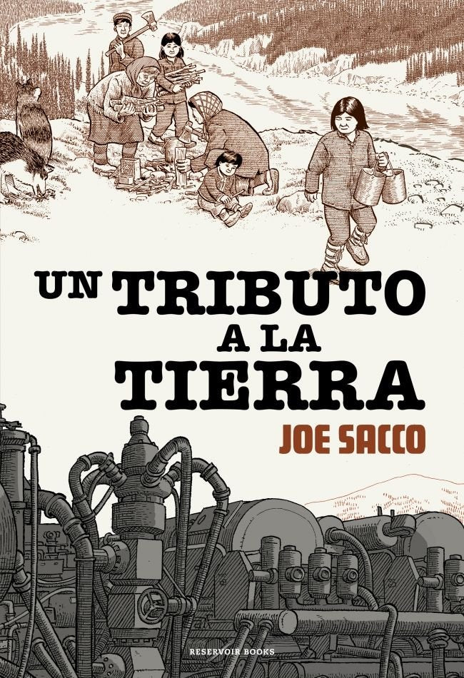 UN TRIBUTO A LA TIERRA, de SACCO, JOE | portada del libro