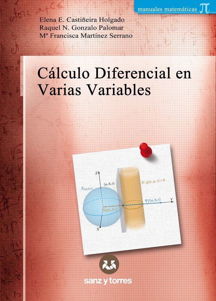 CALCULO DIFERENCIAL EN VARIAS VARIABLES, de CASTIÑEIRA HOLGADO, ELENA E. | portada del libro