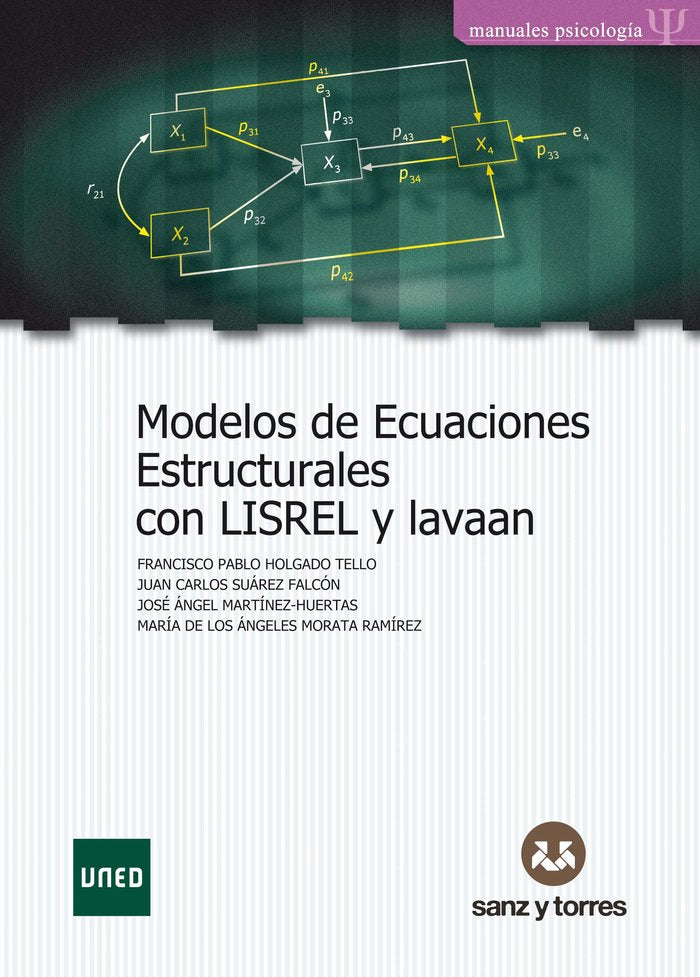 Modelos de ecuaciones estructurales con LISREL y LAVAAN, de HOLGADO TELLO, FRANCISCO PABLO | portada del libro