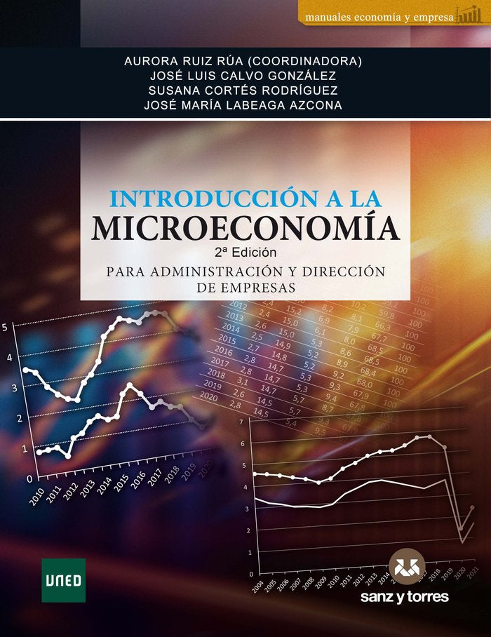 INTRODUCCION A LA MICROECONOMIA PARA ADE 2ª EDICION, de RUIZ RUA, AURORA | portada del libro