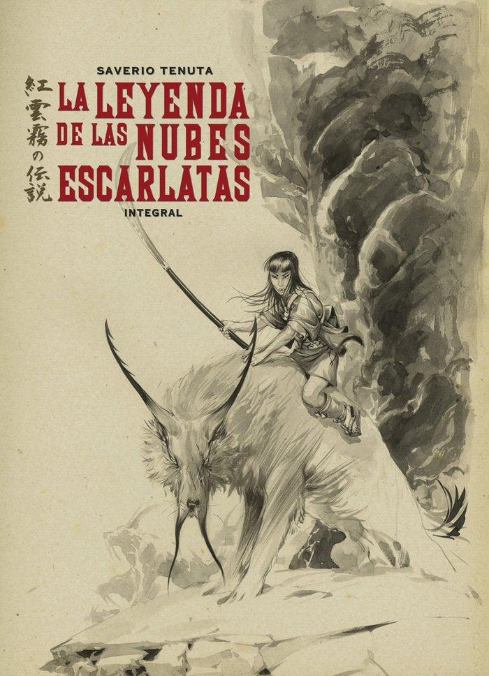 LA LEYENDA DE LAS NUBES ESCARLATAS, de TENUTA, SAVERIO | portada del libro