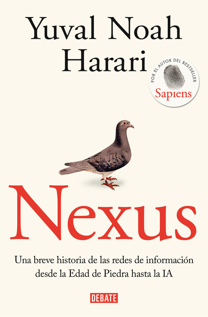 NEXUS, de YUVAL NOAH HARARI | portada del libro