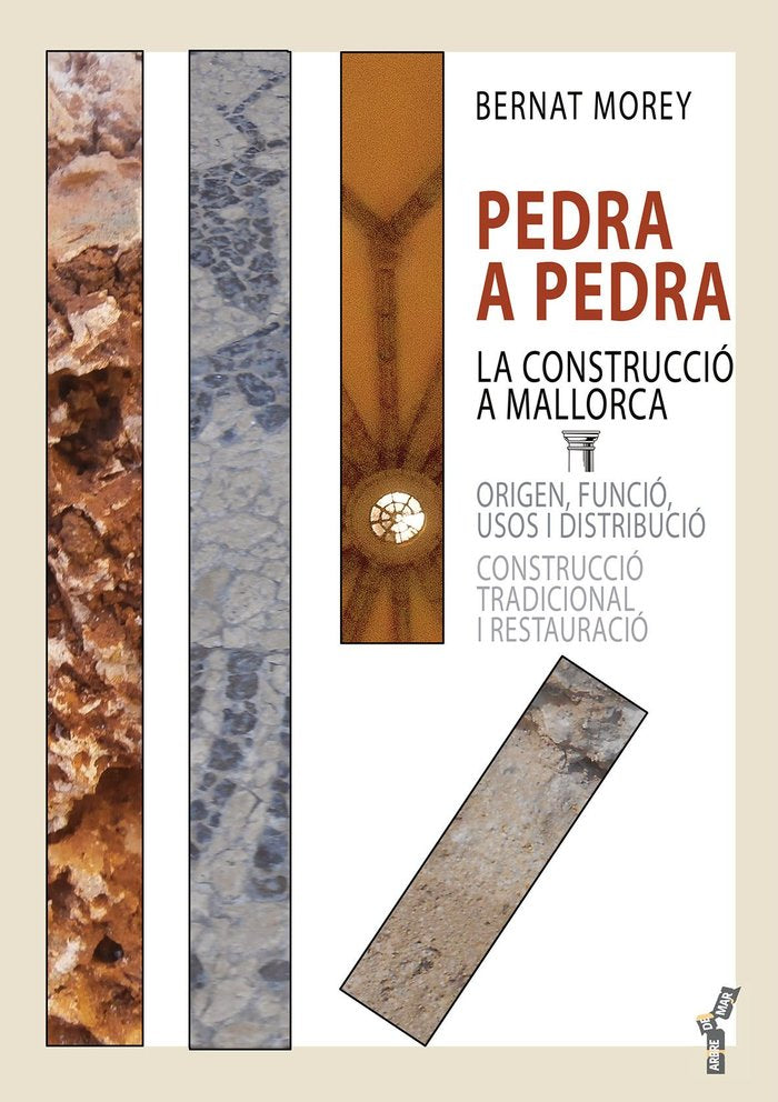 PEDRA A PEDRA LA CONSTRUCCIO A MALLORCA, de MOREY COLOMAR, BERNAT | portada del libro