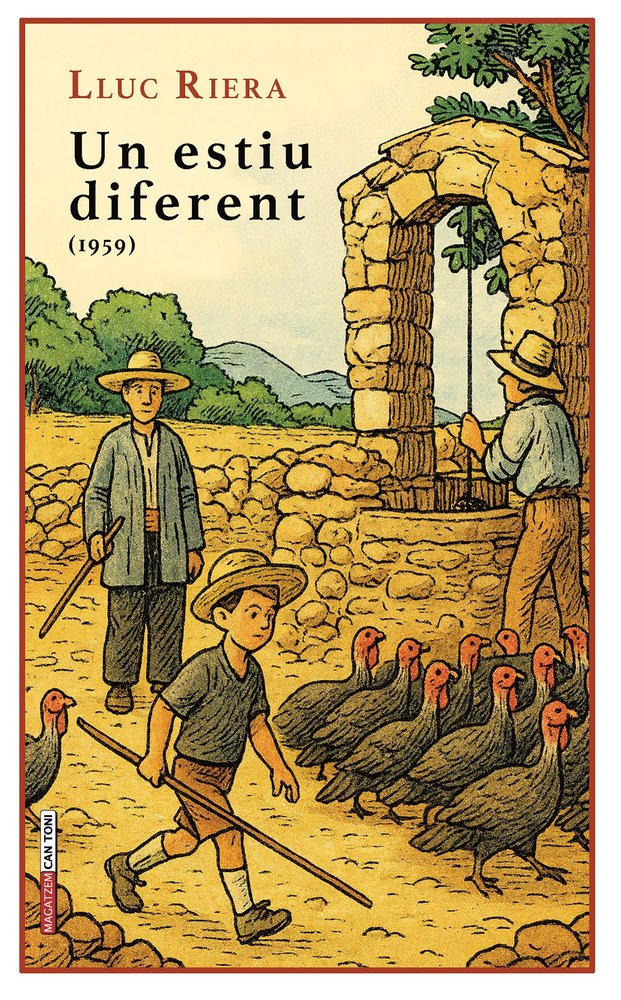 UN ESTIU DIFERENT, de LLUC RIERA COLL | portada del libro