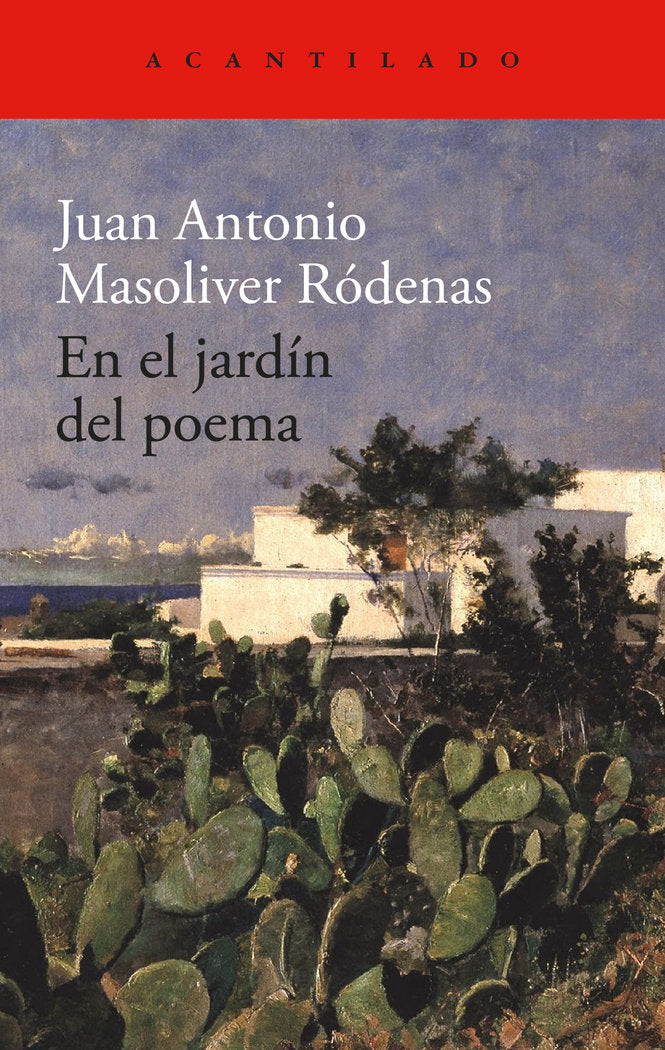 EL JARDIN DEL POEMA, EN, de MASOLIVER RODENAS, JUAN ANTONIO | portada del libro