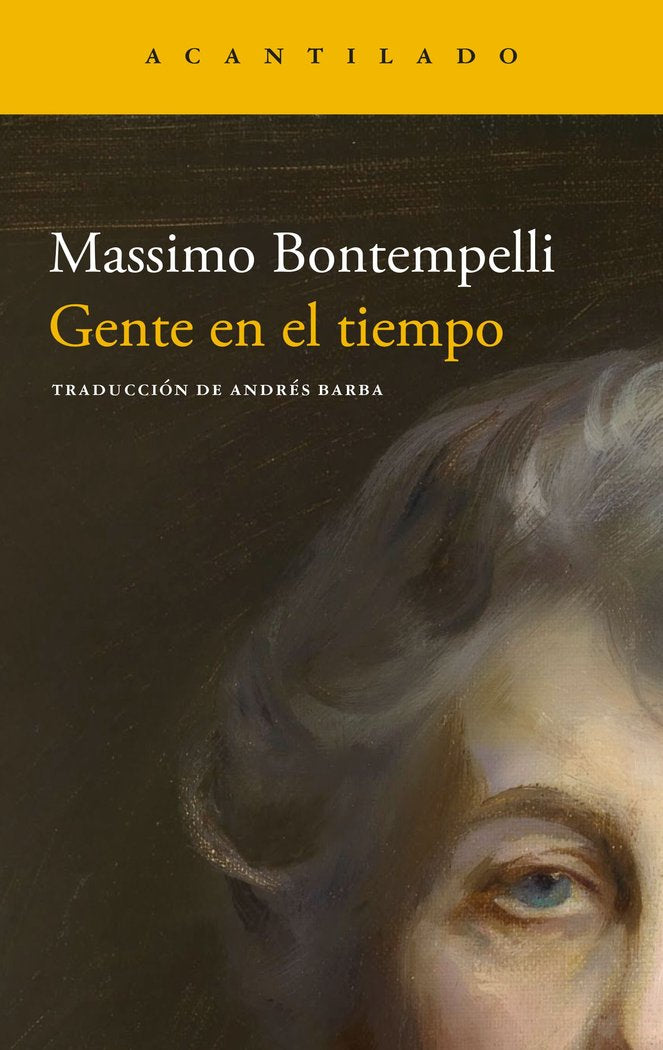 GENTE EN EL TIEMPO, de BONTEMPELLI, MASSIMO | portada del libro