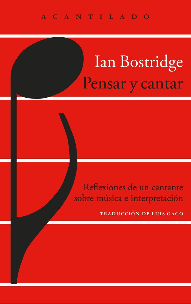PENSAR Y CANTAR, de BOSTRIDGE, IAN | portada del libro