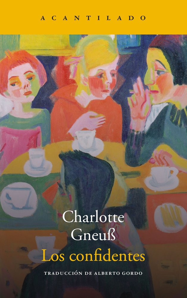 LOS CONFIDENTES, de GNEUB, CHARLOTTE | portada del libro