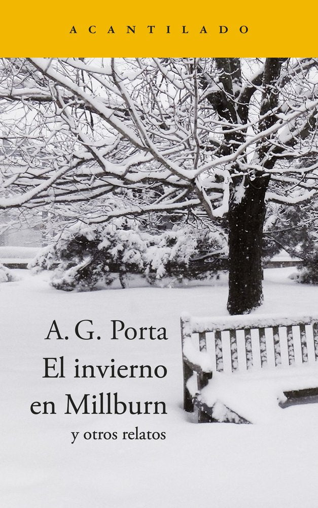 EL INVIERNO EN MILLBURN, de GARCIA PORTA, ANTONI | portada del libro