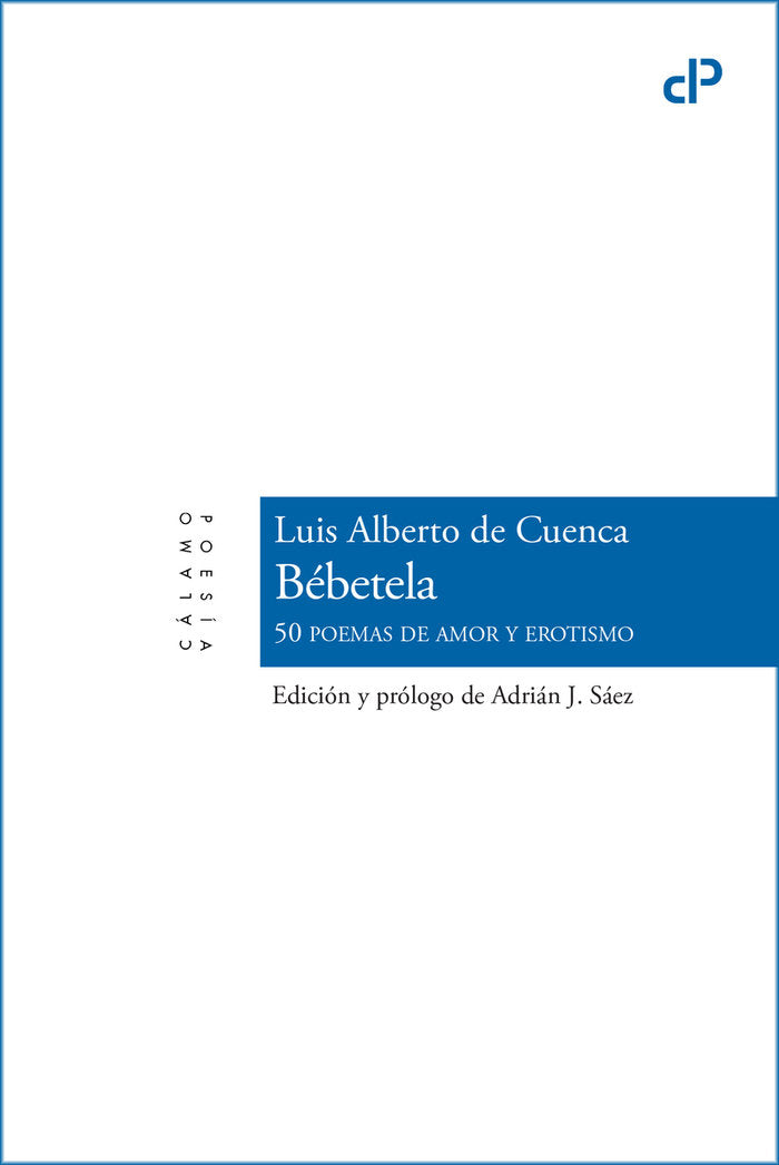 BEBETELA, de DE CUENCA,LUIS ALBERTO | portada del libro