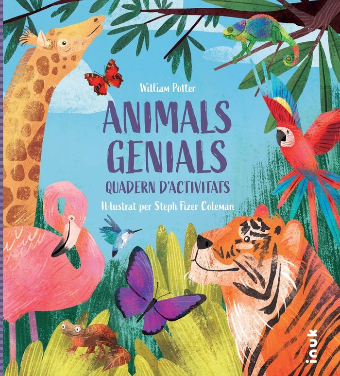 ANIMALS GENIALS. QUADERN D 'ACTIVITATS, de FIZER, STEPHANIE | portada del libro
