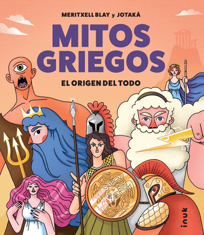 Mitos griegos, de JOTAKA | portada del libro