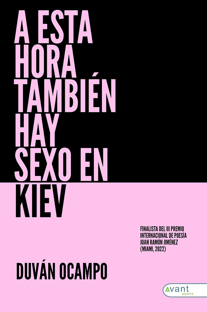 A ESTA HORA TAMBIÉN HAY SEXO EN KIEV, de Ocampo, Duván | portada del libro