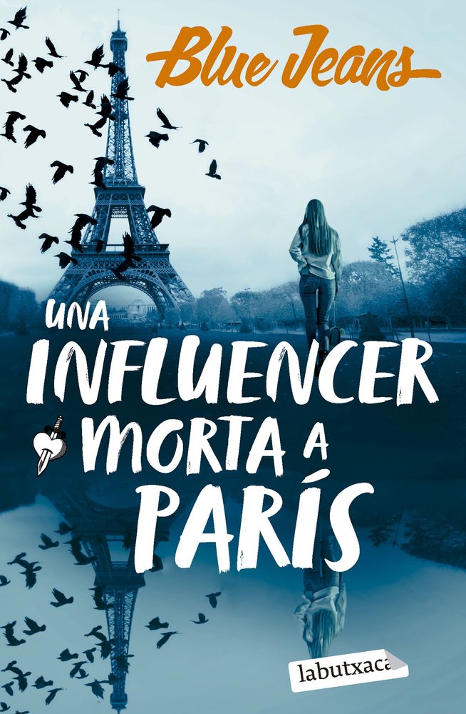 UNA INFLUENCER MORTA A PARIS, de BLUE JEANS | portada del libro