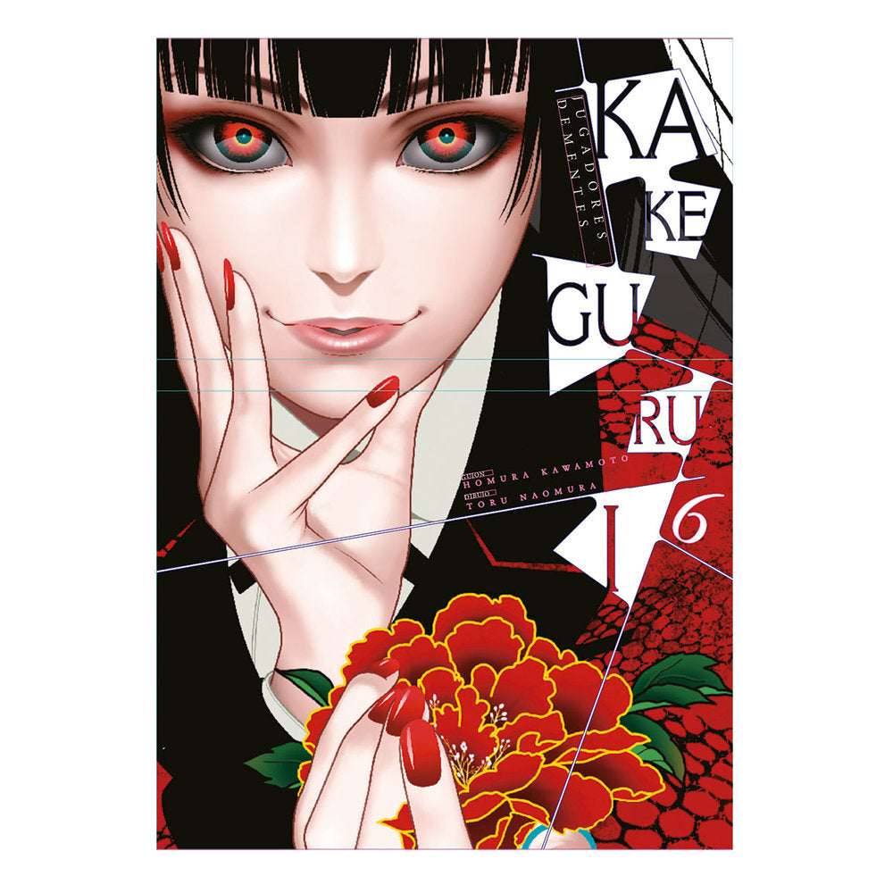 KAKEGURUI JUGADORES DEMENTES 6 SEGUNDA EDICION, de KAWAMOTO, HOMURA | portada del libro
