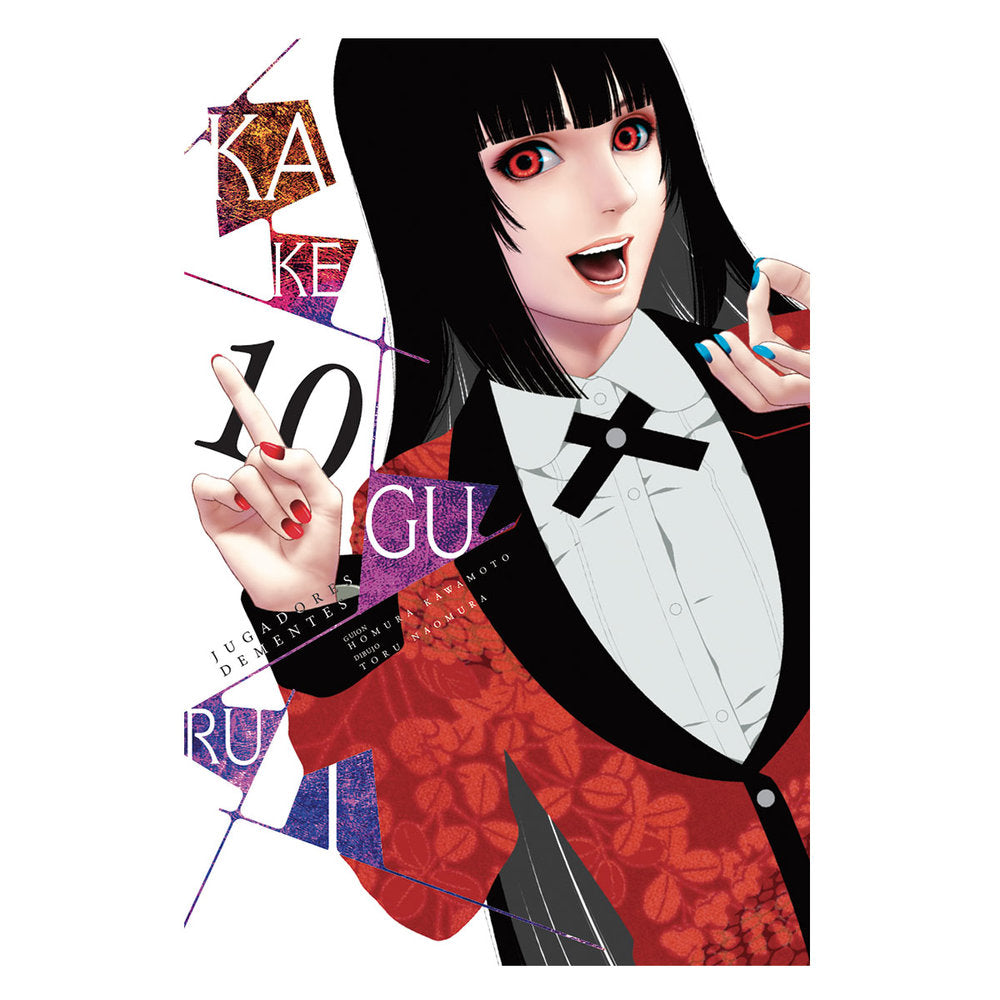 KAKEGURUI JUGADORES DEMENTES 10 SEGUNDA EDICION, de KAWAMOTO, HOMURA | portada del libro