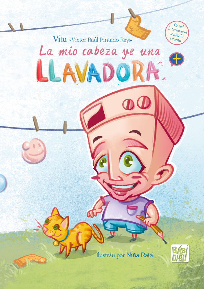 LA MIO CABEZA YE UNA LLAVADORA, de VICTOR RAUL PINTADO REY, VITU | portada del libro
