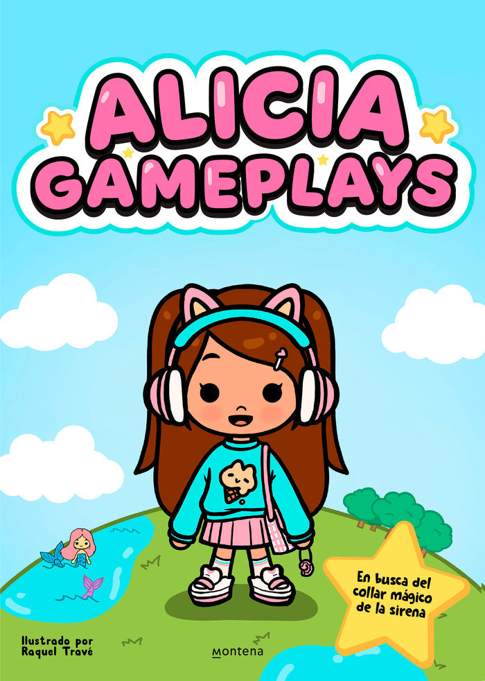 EN BUSCA DEL COLLAR MAGICO DE LA SIRENA, de GAMEPLAYS, ALICIA | portada del libro