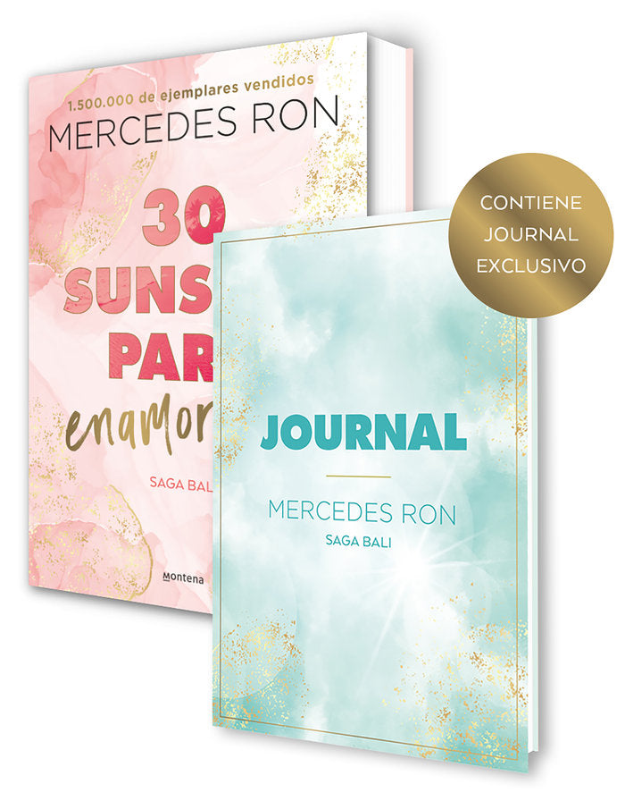 30 SUNSETS PARA ENAMORARTE (CON JOURNAL EXCLUSIVO) (BALI 1), de RON, MERCEDES | portada del libro