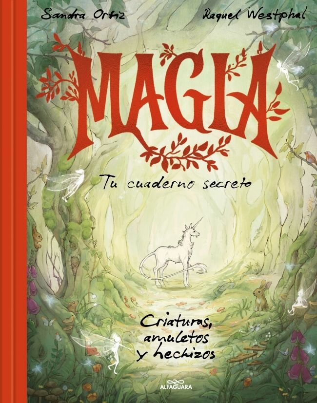 Magia. Tu cuaderno secreto, de SANDRA ORTIZ | portada del libro