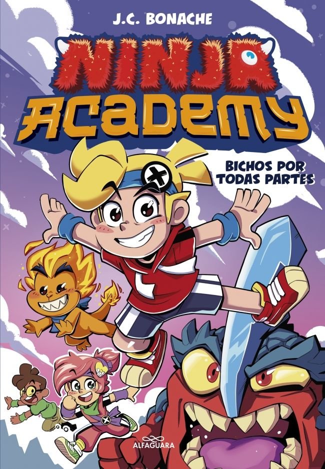 NINJA ACADEMY 2. BICHOS POR TODAS PARTES, de JUAN CARLOS BONACHE | portada del libro