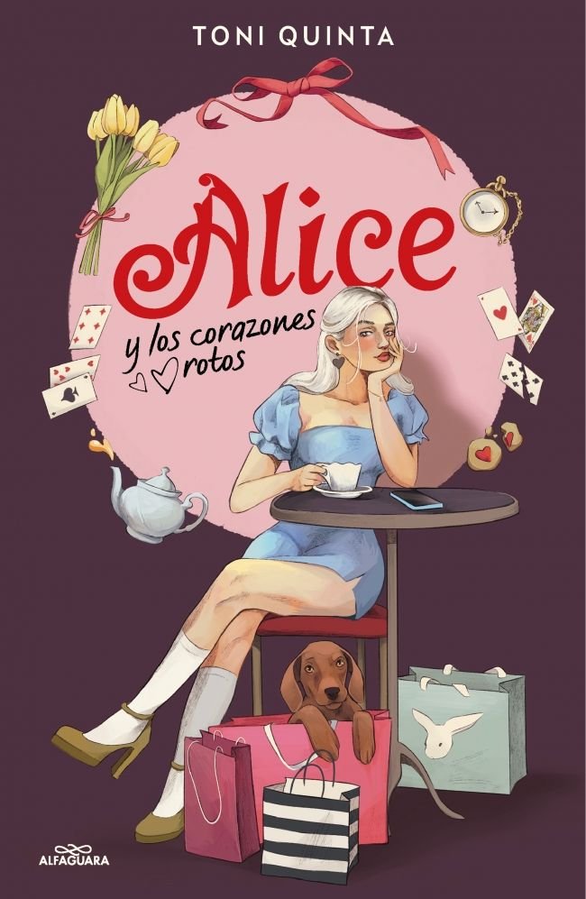 ALICE Y LOS CORAZONES ROTOS, de TONI QUINTA | portada del libro