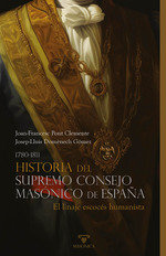 HISTORIA DEL SUPREMO CONSEJO MASONICO DE ESPAÑA (1780-1811), de PONT CLEMENTE | portada del libro