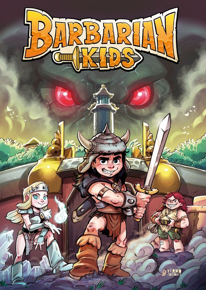BARBARIAN KIDS 01: LA TORRE DEL ELEFANTE, de GOLFE, NACHO | portada del libro