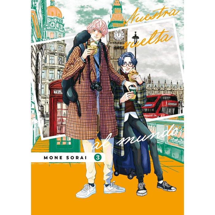 NUESTRA VUELTA AL MUNDO 03, de SORAI | portada del libro