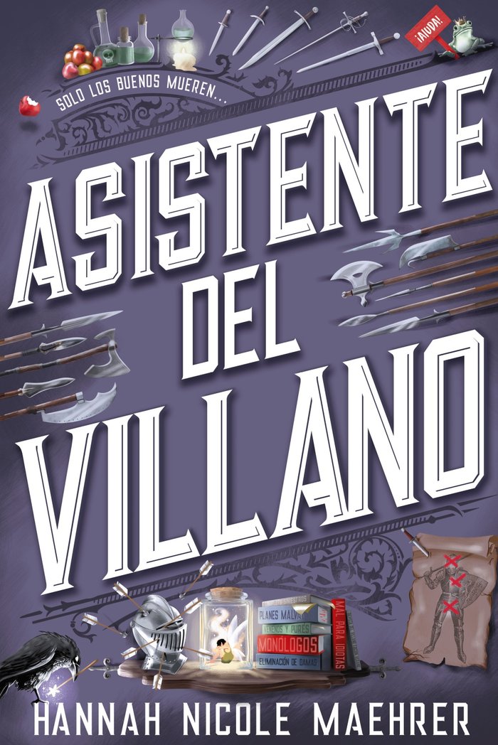 ASISTENTE DEL VILLANO, de MAEHRER, HANNAH NICOLE | portada del libro