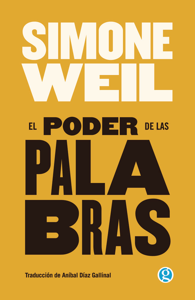 PODER DE LAS PALABRAS, EL, de WEIL | portada del libro